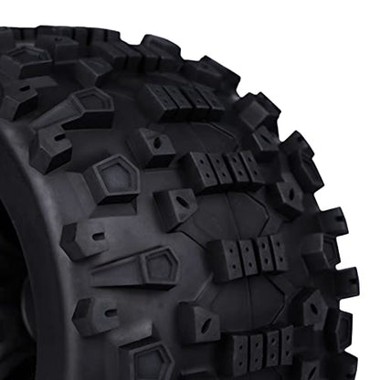 Aimrock 17mm Hex 3.8 RC Wheels and Tires Pre-glued Combo for 1/10 Traxxas Maxx Tmaxx E-Revo Revo 3.3 1/8 Arrma Kraton Outcast Notorious 6S Redcat RC Monster Truck Off-Road Car, Set of 4