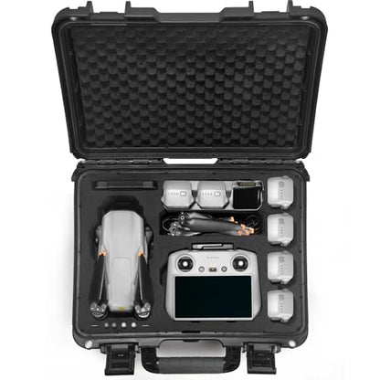 Lekufee Waterproof Hard Carrying Case for DJI Air 3S, Air 3 Drone, Fly More Combo, Battery, DJI RC Pro 2,RC 2,RC N3/N2, and Accessories(Case Only)