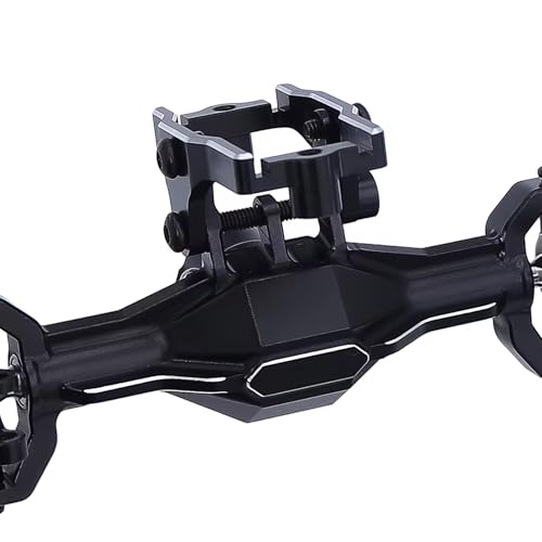RC Crawler Axle for TRX-4M K10 Ground Clearance +5.5MM Aluminum Alloy CNC Upgraded Front Rear Portal Axle Assembly Axles Kit 1/18 rc Car(Front) - size: Front