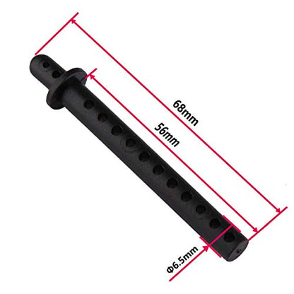 ShareGoo 8PCS 68mm Plastic Body Post RC Car Shell Holder Mounts Compatible with 1/10 4WD Remote Control Car Off-Road Buggy Truck
