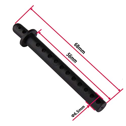 RC Magnetic Body Post,Alloy Magnetic Stealth Invisible Body Shell Mount Column & 8PCS 68mm Plastic Body Post RC Car Shell Holder Mounts