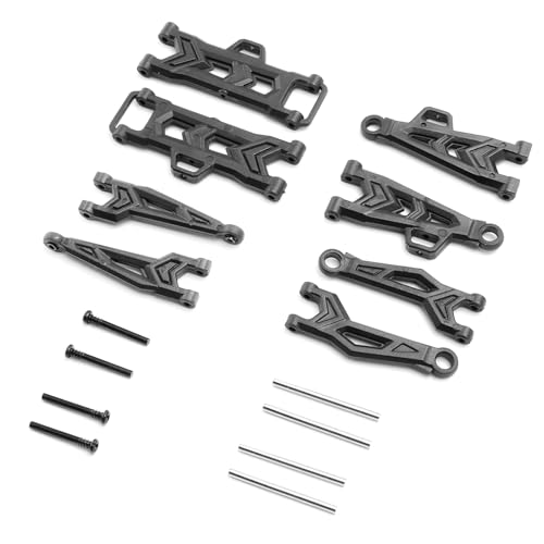 HAIBOXING 1/18 RC Car Spare Parts, Full Set Rear Upper & Lower Suspension Arms with Front & Rear Hinge Pins, Replacement for 2025 Version 18859E / 18858E / 18872/18856 RC Trucks (P1805-P1806)