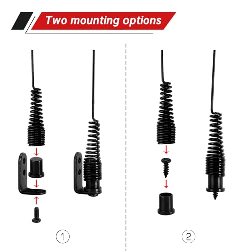 INJORA 15cm Metal Antenna with Flag for TRX4M SCX24 AX24 FCX18 FCX24 1/18 1/24 RC Crawler Car