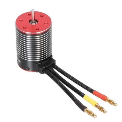 COMODO 3650 Brushless Motor 3600KV/4500KV/5200KV Compatible with 1/8 and 1/10 Scale RC On-Road Racing Cars(4500KV) - color: 4500kv
