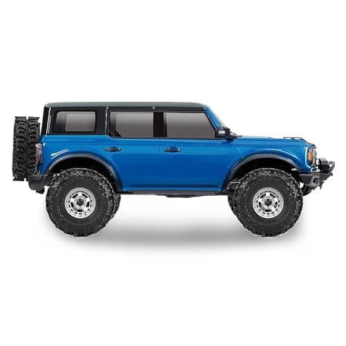 1.9" Beadlock Wheels and Tires for TRX4, SCX10, SCX10 III, 90046, D90 and 1/10 Other Popular RC Crawler Models (Silver) - color: Silver