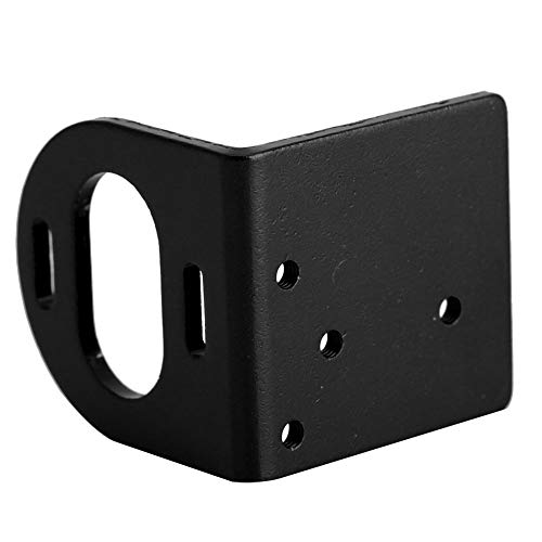 RC Motor Mount, Durable Metal Construction for 540 3660 3650 Motors Heavy Duty Base for RC Cars Trucks Buggies Hobbyists DIY Projects (Black)