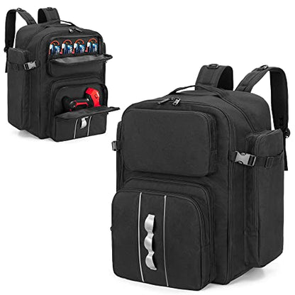 GOBUROS RC Backpack for 1/10 Car, RC Storage Bag Carry Case(Patent Design) | RC Car Backpack with Multi Pockets for Tools and Other Accessories, Easy Carrying with Adjustable Shoulder Strap