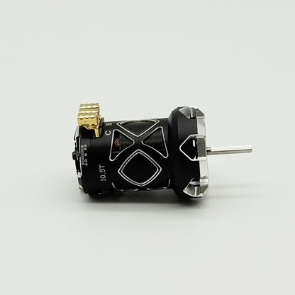 Furitek NANODRIVE 380 – 10.5T Sensored Brushless Motor for 1/10 Drift Cars - Remote Control Car, RC Car Electronics, 1/10 Drift Upgrades (Black) - color: Black