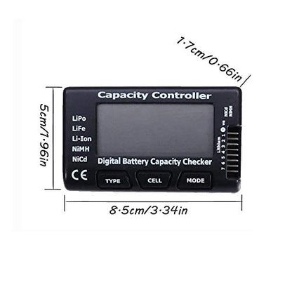 FLY RC Cellmeter 7 Digital Battery Capacity Checker Controller Tester Voltage Tester for LiPo Li-ion NiMH Nicd Battery