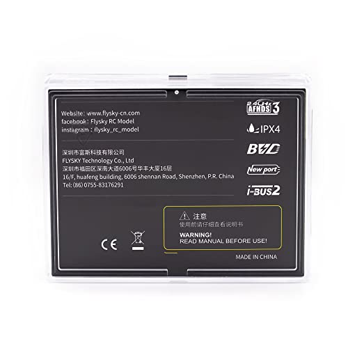 Flysky FGR8B IPX4 2.4GHz 8CH PWM PPM i-Bus Output Receiver | For AFHDS 3 Transmitters RF Modules PL18 NB4 /NB4 Lite FRM302 RC Car Boat