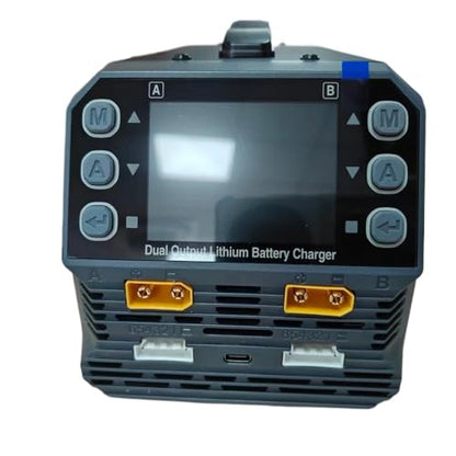 Compatible for SKYRC PC1080NEO Dual Channel LiPo Charger | 540W x 2, RC Airplane, Multi Language(US Plug) - color: US Plug