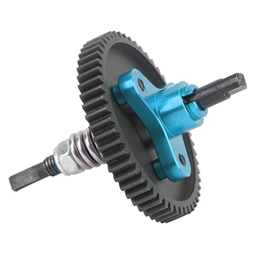 Generic 54T Differential Slipper Clutch Assembly for Slash 4x4 High Strength Aluminum Steel Upgrade Parts (Blue) - color: Blue