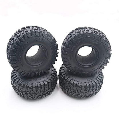 KYX Racing Rubber 1.9 Inch Tires 118mm x 45mm Tyres for 1/10 Rc Crawler (2pcs)