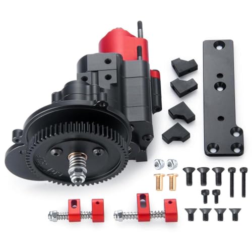 RC Crawler 2-Speed Metal Gearbox with Dig Function 1/10 Scale Compatible with Axial SCX10