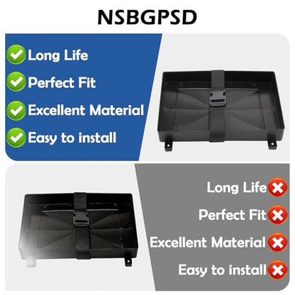 Group 24 Battery Tray for Automotive, Marine, Rv, Boat Battery Tray, Series With Strap Battery Tray for Boat, (24 Series) - size: 24 Series 1Pack