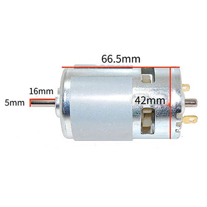 775 Motor DC 12V/24V Table Saw Kit High Power Torque Circular Saw with Saw Blade Chuck and Saw Blade - color: 775 Motor + Connecting Rod + Bracket + Circular Saw Blade