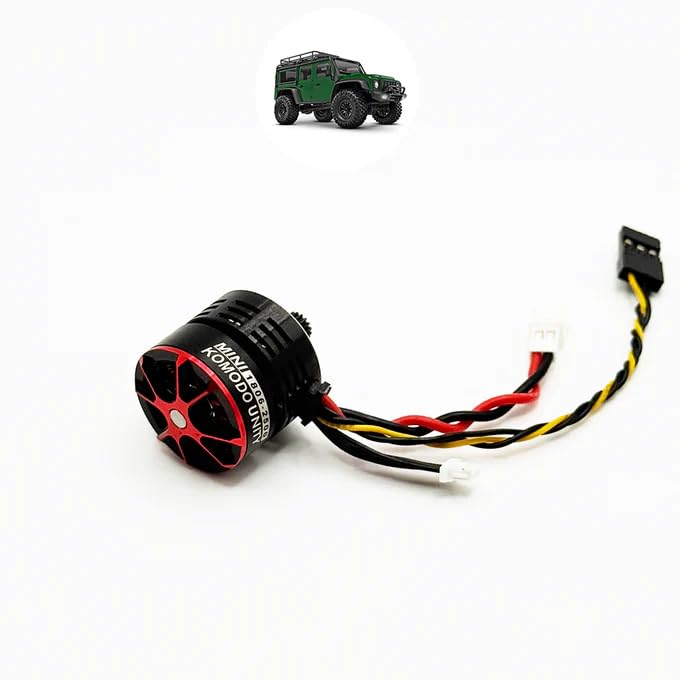 FURITEK Esc MINI KMD Unity 2-in-1 ESC/Motor Micro FOC Brushless System for for 1/18 TRX4M Upgrade - Remote Control Car, RC Car Electronics, 1/18 RC Crawler TRX4M Upgrades (FUR-2699) - style: TRX4M
