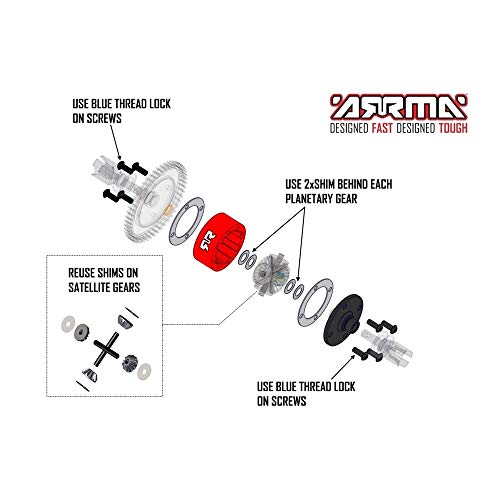 ARRMA Metal Diff Case, ARA220050