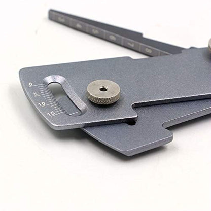 Replacement Part For RC Tire Gauge Adjustable Angle Ruler Height Wheel Rim Camber For 1/8 1/10 Cars CNC Aluminum Alloy Tool
