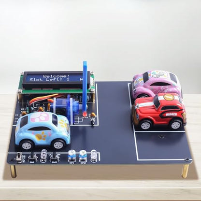 MIOYOOW DIY Smart Parking System Soldering Kit for Teens & Students | with Sensor Control, Automatic Gates & Parking Display, STEM Soldering Practice Kit, Electronics Project for Home & School