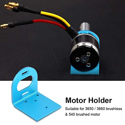 VGEBY RC Motor Seat, RC Motor Mount Adjustable Holder Motor Base 540 Motor Holder for 3650 3660 540 Motor 979B Upgrades