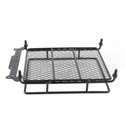 RC Roof Rack, RC Roof Rack Luggage, Luggage Tray Roof Rack for RC Crawler Off Road Adventures (Medium: Approx. 17.6x16.2x10cm / 6.93x6.38x3.94in) - size: Medium: Approx. 17.6x16.2x10cm / 6.93x6.38x3.94in