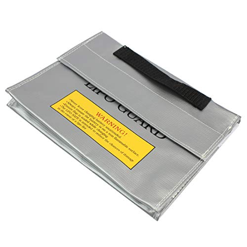 Fireproof RC LiPo Battery Portable Explosion-Proof Safety Bag Safe Guard Charge Sack (235x65x180mm)