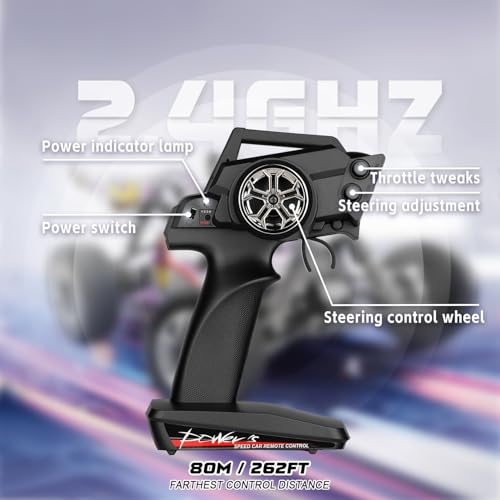 1/14 Scale Fast RC Cars, 4WD Off-Road Remote Control Trucks 40KM/H Speed for Adults and Kids Boys, All Terrain Truck Toys Gifts - style: 144016
