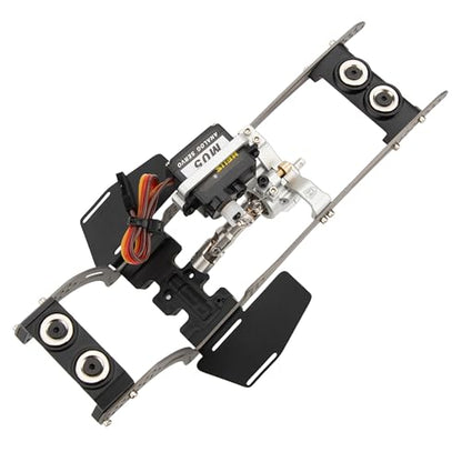 MEUS RACING Titanium LCG Chassis MD24 Dig Chassis for Axial SCX24 1/24 RC Crawler Upgrades (MD24 Dig Chassis) - color: Md24 Dig Chassis