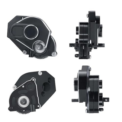 COMODO RC Crawler Transmission Gearbox 2 Speeds 1/24 Scale CNC Aluminum for SCX24 All Series