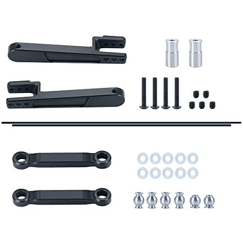 Benedict Harry Alloy Rear Anti-Sway Bar Swaybar Set for 1/10 RBX10 Ryft 4WD Brushless Rock Bouncer RTR