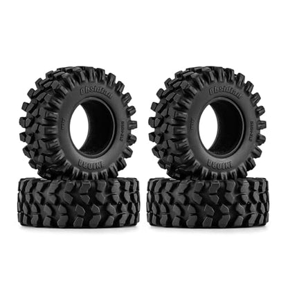 INJORA Obsidian S5 1.3" Rock Crawling Tires for 1/18 1/24 RC Crawler(T1323)