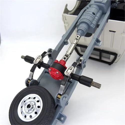 RC Car Assortment for WPL D12 B14 B24 B16 B36 RC Truck Car Upgrade Parts Accessories 2Pcs Steel Shock Absorber for Leaf Springs Suspension
