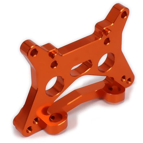 Front Shock Tower Absorber Plate 539080 for rc car 1/10 FS Racing Truck Buggy 53810 Upgraded hop-up Parts Alloy Aluminum(Blue) - color: Blue