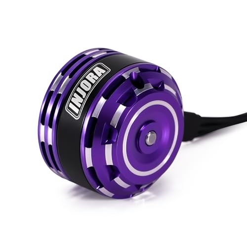 INJORA Fat Viper 2204 2400KV Brushless Outrunner Motor with Mount for 1/24 RC Crawler Axial SCX24 Upgrade