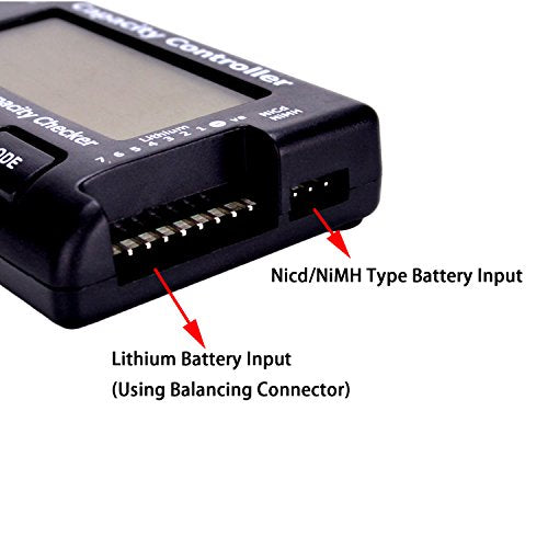 RC CellMeter-7 Digital Battery Capacity Checker Controller Tester for LiPo LiFe Li-ion NiMH Nicd