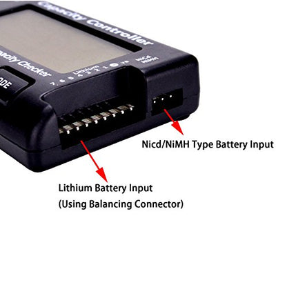 RC CellMeter-7 Digital Battery Capacity Checker Controller Tester for LiPo LiFe Li-ion NiMH Nicd