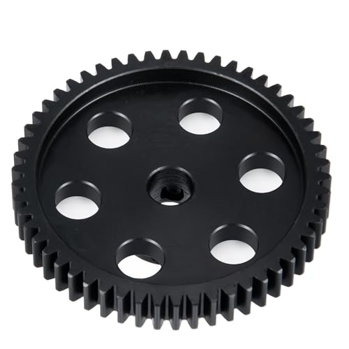 Steel Pinion Motor M1 8mm 54T Gears for ARRMA 4WD Tra-xxas X-MAXX | 1/5 1/7 1/8 RC Car Upgrade - size: 54T