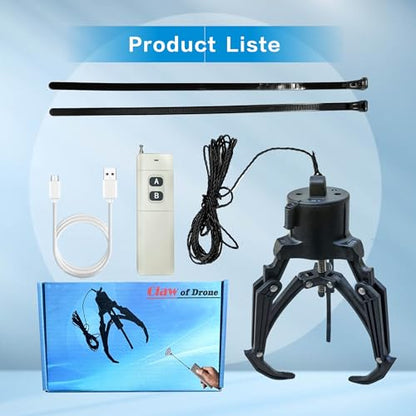 Drone Airdrop Mechanical Claw for DJI Mini Air Mavic Drones | Tool-free fast installation,DJI Mini4/Mini3/Mini2/Air3/Air2/Air2S/Mavic Series Payload Release Device - color: airdrop claw