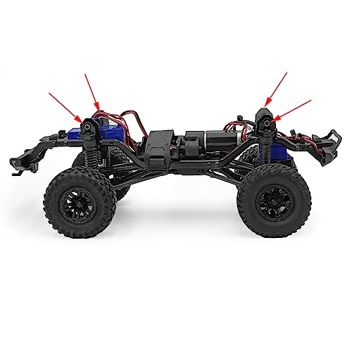 AXSPEED 1/18th RC Heighten Shock Mount Shock Tower Hoops for TRX4-M TRX4M Crawler Car