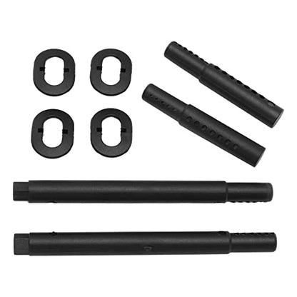 RC Body Mount Post Set, Plastic Car Holder with Steel Buckles, for ZD Racing 1/7 EX07, Adjustable Height, Reduces Vibration, Stable Ride, Easy Installation