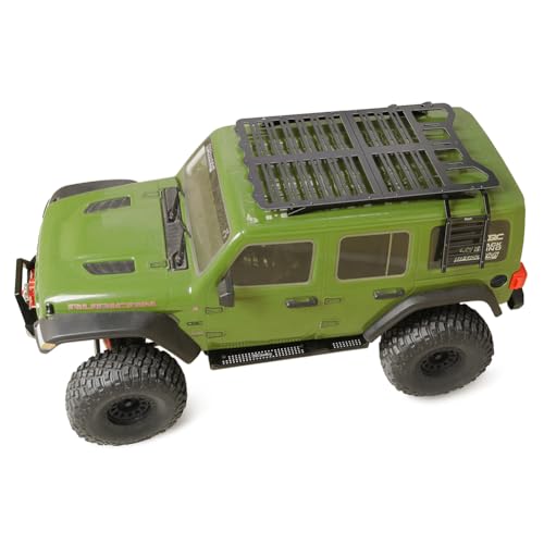 KYX Racing CNC Machined Aluminum Roof Rack Upgrades Parts Accessories for 1/6 RC Crawler Car Axial SCX6