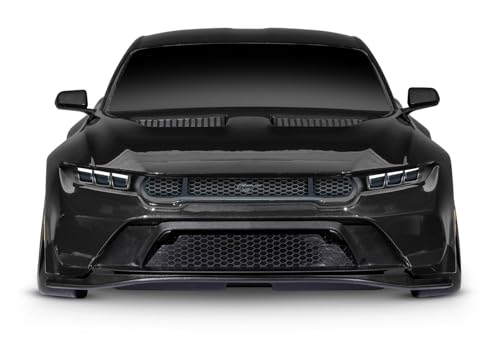 Traxxas 1/10 Scale 4-Tec Drift Car with Ford Mustang (Black) - color: Black