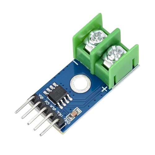 Podazz 2pcs MAX6675 DC 3-5V Module Temperature Sensor Module Thermocouple Analog to Digital Converter K Type SPI Interface