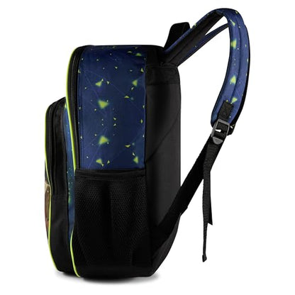 AI ACCESSORY INNOVATIONS Stranger Things Tales from '85 Backpack for Boys & Girls, School Bag featuring Eleven, Will, Max, Steve, Mike, Dustin Roboin, Lucus, 16” Bookbag, Black - color: Stranger Things Tales