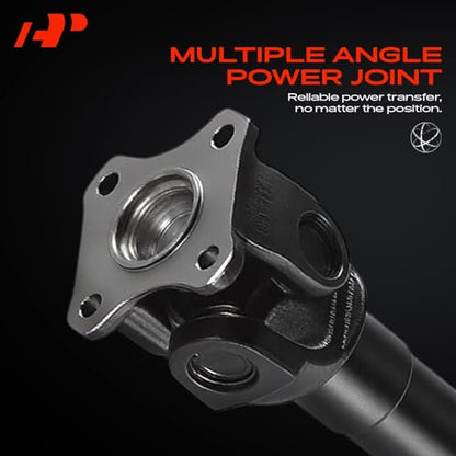 A-Premium Rear Drive Shaft Assembly [4WD] Compatible with Toyota | for Tacoma 1996-2004 L4 2.7L(W59 Manual) V6 3.4L(Automatic), Replace# 371003D240, Precision Balanced Driveshaft Prop Shaft - style: (4WD Automatic) 1996-2004 Tacoma V6 3.4L