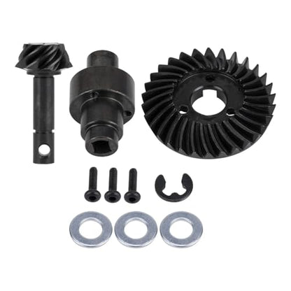 RC Heavy Duty Overdrive Bevel Gear 30/8T Front and Rear Universal for 1/10 RC Crawler Axial SCX10 II AR44/45 Capra Currie F9 Portal Axle Accessories Upgrade (30/8T) - size: 30/8T
