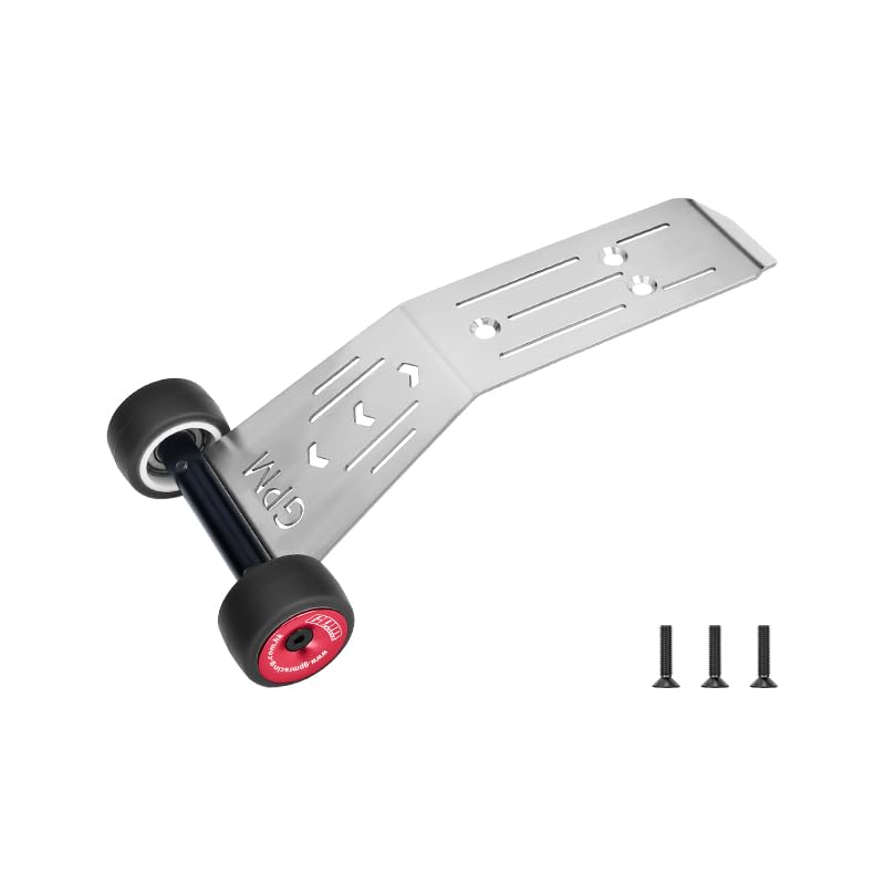 GPM Stainless Steel Bearing Wheelie Bar for Mini Xrt Vxl 3S-108076-1 (Red) - color: Red