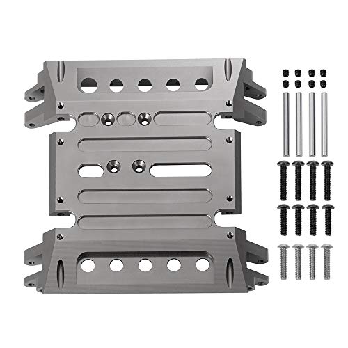Center Gear Box Mount Aluminum Skid Plate for 1/10 Axial Wraith 90018 90048 | CNC-Machined,Aluminum Alloy,Easy to Install