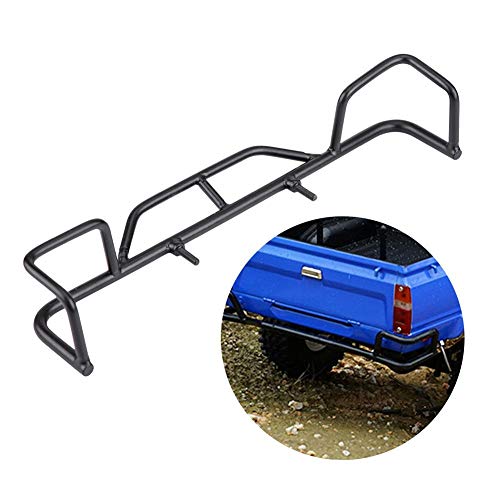 RC Car Bumper, Metal Front Rear Bumper for 1/10 Scale RC Crawler Bumper with Heavy Duty Protection for Off Road Enthusiasts